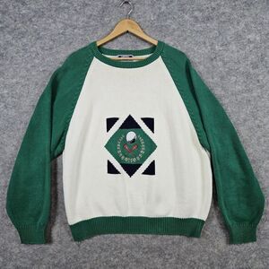 Sutter Grant Men's Sweater Golf Theme Size XL Pullover‎ LIGHT SPOTS 100% Cotton